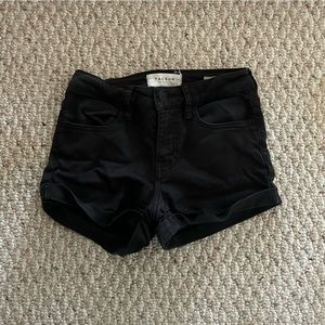 Pacsun Black Super Stretch Shorts